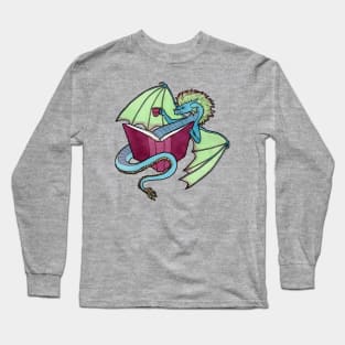 Bookwyrm: A Book Dragon Long Sleeve T-Shirt